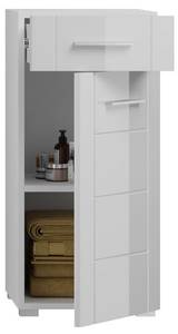 Badschrank Venice Weiß - Holz teilmassiv - 37 x 80 x 31 cm