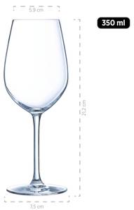 Weinglas Il Premio (6er Set) Glas - 8 x 21 x 8 cm