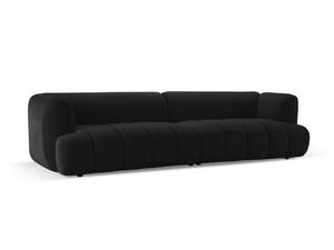 modulares Sofa HARRY 4 Sitzplätze Schwarz