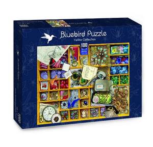 Puzzle Gelbe Sammlung Papier - 23 x 5 x 33 cm