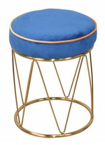 Sitzhocker Charola Blau