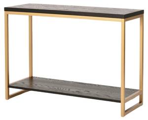 Console SEVILLE CONT110 Noir - Bois massif - Bois/Imitation - 110 x 78 x 40 cm