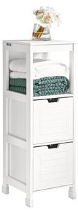 Commode salle de bain FRG127-W Blanc