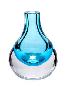 Vase Drop Blau - Glas - 10 x 14 x 10 cm