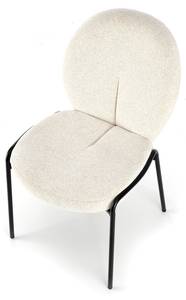 Chaise K507 Blanc - Textile - 55 x 87 x 71 cm