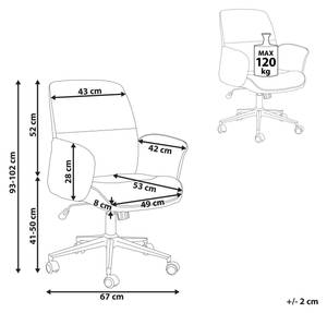 Bürostuhl RAVISHING Braun