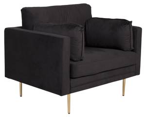 Fauteuil BOOM AC 1NOS Noir - Doré - 110 x 84 x 86 cm