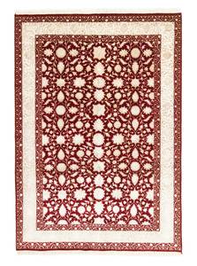 Designer Teppich - 236 x 165 cm - rot Rot - Kunststoff - 165 x 1 x 236 cm