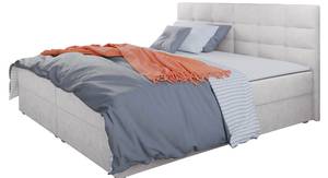 Boxspringbett Fado I Hellgrau - Breite: 185 cm