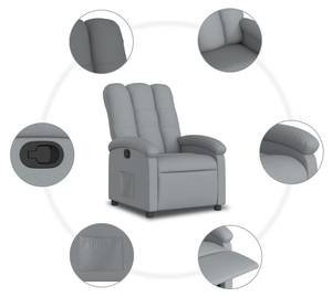 Fauteuil inclinable 3032264-2 Gris lumineux