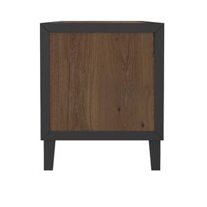 Meuble TV Shelby Marron - Bois massif - 160 x 48 x 160 cm