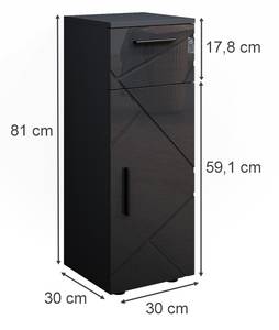 Mobilier de salle de bains Irma Gris