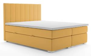 Boxspringbett PORU Gelb - Breite: 120 cm - H3