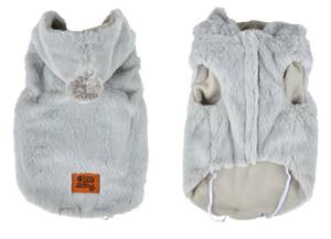 Hundejacke Shira II Grau - Kunststoff - Textil - 48 x 3 x 35 cm