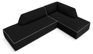 Ecksofa RUBY 4 Sitzplätze Schwarz