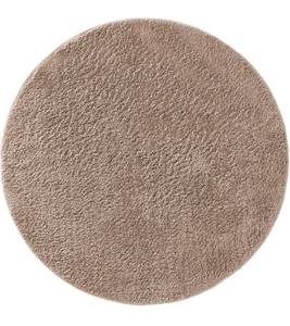 Tapis à poils longs rond Soda Beige - 200 x 200 cm