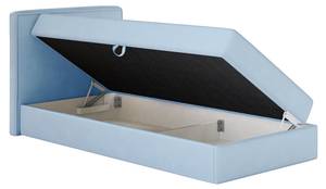 Boxspringbett MITTO CONTI Blau - Breite: 80 cm - H3