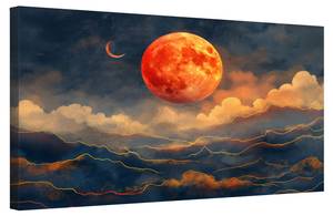 Bild Landschaft Mond V 90 x 60 cm