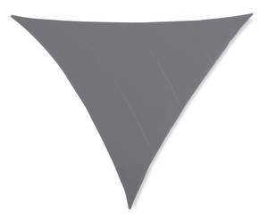 Voile d'ombrage triangle gris 500 x 415 cm