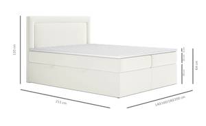 Boxspringbett Annecy Taschenfederkern Breite: 200 cm