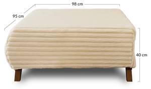 Pouf - CRISTAL Beige