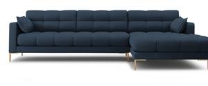 Ecksofa MAMAIA 5 Sitzplätze Blau