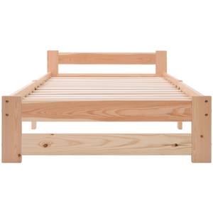 Futonbett RUI AGC2 Braun - Massivholz - Holzart/Dekor - 79 x 49 x 205 cm