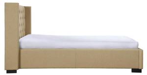 Bettrahmen MASSIMO Beige - 114 x 111 x 216 cm