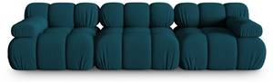 modulares Sofa BELLIS 3 Sitzplätze Blau