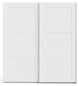 Schiebetürenschrank Veto 4 Weiß - Holz teilmassiv - 182 x 200 x 61 cm