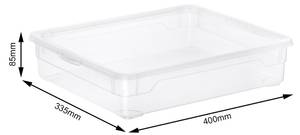 Aufbewahrungsbox CLEAR 34 x 9 x 40 cm