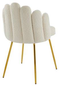 Chaise ALTINAM Lot de 2 Blanc - Textile - 57 x 85 x 55 cm