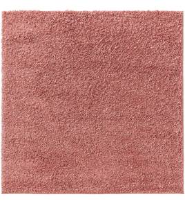 Tapis à poils longs Soho Rose clair - 160 x 1 x 160 cm