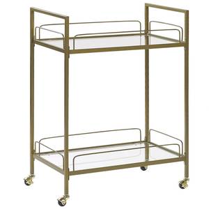 Servierwagen VENETA Gold - Metall - 66 x 90 x 40 cm