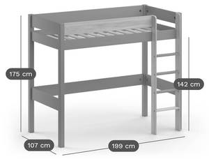 Lit mezzanine Sylvio Blanc