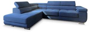 Ecksofa APIRO L-S Blau - Ecke davorstehend links