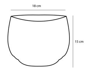 Pflanzkorb Jorck (3er-Set) Braun - Naturfaser - 26 x 24 x 26 cm