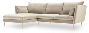 Ecksofa AGATE 4 Sitzplätze Beige