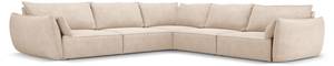 Ecksofa KAELLE 7 Sitzplätze Beige