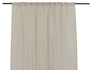 Vorhang Kaya 2er Set Beige - 140 x 290 cm