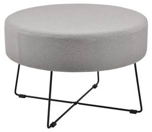 Table Basse Nelson Ronde Gris - Métal - 60 x 40 x 60 cm