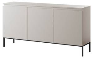 Sideboard 3-türig BEMMI Beige - Holzwerkstoff - 150 x 76 x 35 cm