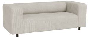 Sofa 2 sitzer Mette aus Cord-Stoff Beige