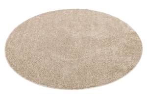 Hochflorteppich Swagger Shag Beige - Sandbraun - 200 x 200 cm