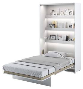 Schrankbett Bed Concept BC-02+ Matratze Hochglanz Weiß