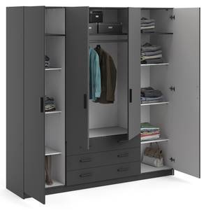 Kleiderschrank Spell B183 Grau