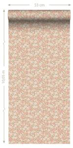 papier peint fleurs 7393 Rose foncé