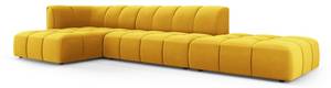 modulares Ecksofa SERENA 5 Sitzplätze Gelb