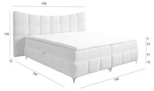 Boxspringbett Blosom Grün - Breite: 178 cm