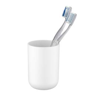 Accessoires de salle de bain Brasil Matière synthétique - Blanc / Argenté